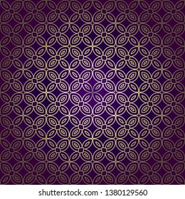 Vector Seamless Pattern With Abstract Geometric Style. Repeating Sample Figure And Line. Paper For Scrapbook