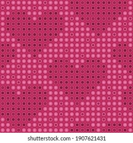 Vector Seamless pattern. Abstract geometric background of hearts for Valentine's Day. Background for fabric, textile, wallpaper, posters, gift wrapping, banner, card
