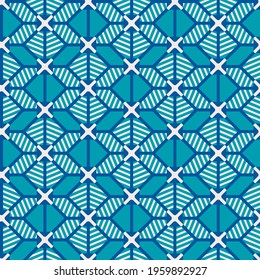 Vector seamless pattern. Abstract geometric texture. Repeating abstract background.