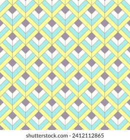 Vector seamless pattern. Abstract geometric background