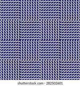 Vector seamless pattern, abstract geometric background illustration, cloth vector pattern, goose foot