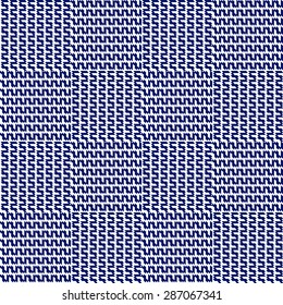 Vector seamless pattern, abstract geometric background illustration, cloth vector pattern, goose foot