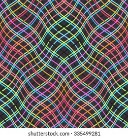 Vector seamless pattern, abstract geometric background illustration