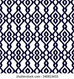 Vector seamless pattern, abstract geometric background illustration