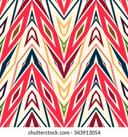 Vector seamless pattern, abstract geometric background illustration
