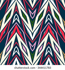 Vector seamless pattern, abstract geometric background illustration