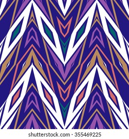 Vector seamless pattern, abstract geometric background illustration