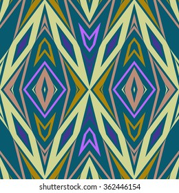 Vector seamless pattern, abstract geometric background illustration