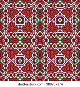 Vector seamless  pattern, abstract geometric background illustration,  fabric textile pattern