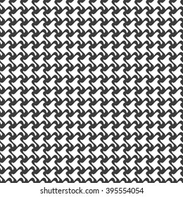 Vector seamless  pattern, abstract geometric background illustration,  fabric textile pattern black and white