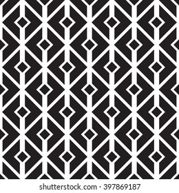 Vector seamless pattern. Abstract geometric background