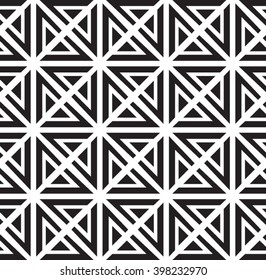 Vector seamless pattern. Abstract geometric background