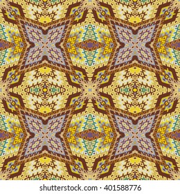 Vector seamless  pattern, abstract geometric background illustration,  fabric textile pattern