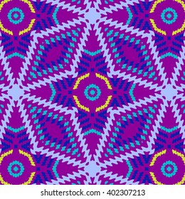 Vector seamless  pattern, abstract geometric background illustration,  fabric textile pattern