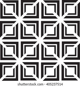 Vector seamless pattern. Abstract geometric background