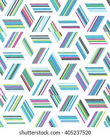 Vector seamless pattern. Abstract geometric background