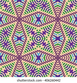 Vector seamless  pattern, abstract geometric background illustration,  fabric textile pattern