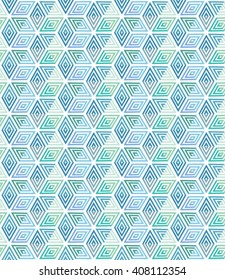 Vector seamless pattern. Abstract geometric background