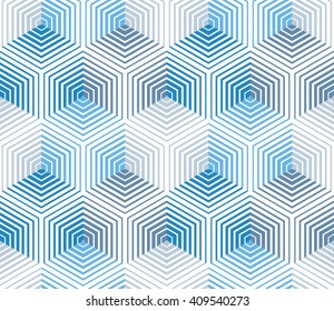 Vector seamless pattern. Abstract geometric background