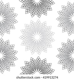 Vector seamless pattern. Abstract geometric background, Seamless ornament