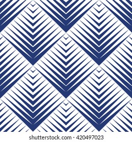 Vector seamless pattern. Abstract geometric background