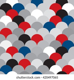 Vector seamless pattern. Abstract geometric background