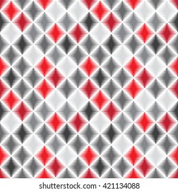 Vector seamless pattern. Abstract geometric background