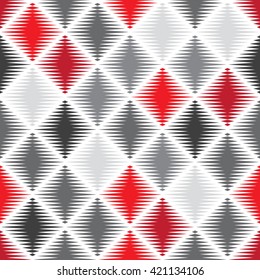 Vector seamless pattern. Abstract geometric background