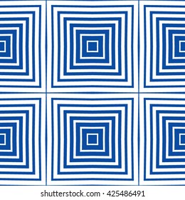 Vector seamless pattern. Abstract geometric background