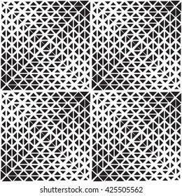 Vector seamless pattern. Abstract geometric background