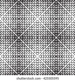 Vector seamless pattern. Abstract geometric background