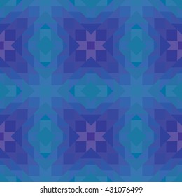 Vector seamless pattern. Abstract geometric background