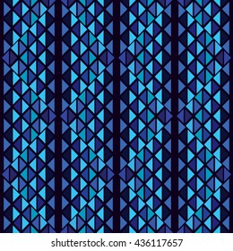 Vector seamless pattern. Abstract geometric background
