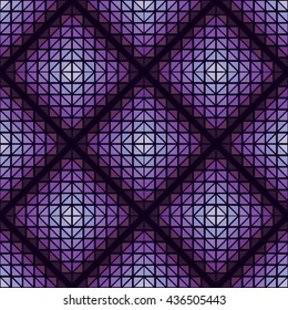 Vector seamless pattern. Abstract geometric background