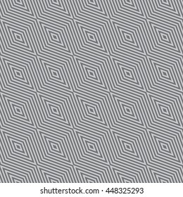 Vector seamless pattern. Abstract geometric background