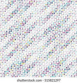 Vector seamless pattern. Abstract geometric background