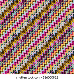 Vector seamless pattern, abstract geometric background illustration, fabric textile pattern