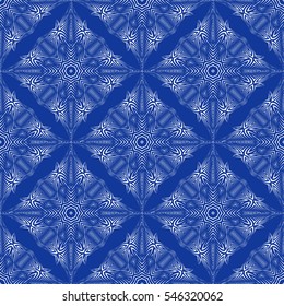 Vector seamless pattern, abstract geometric background illustration