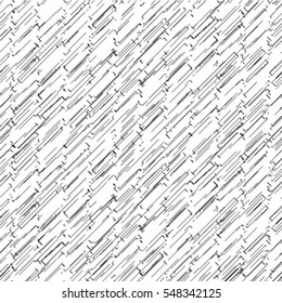 Vector seamless pattern. Abstract geometric background. Simple elegant texture with thin lines. Graphic design elements