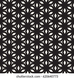 Vector Seamless Pattern. Abstract Geometric Background Design. Stylish Lattice Texture