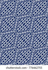 Vector seamless pattern, abstract geometric background illustration, fabric textile pattern