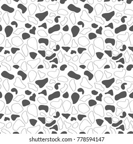 Vector seamless pattern. Abstract geometric camouflage fashion.