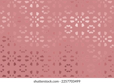Vector seamless pattern abstract hand drawn gradient magenta, purple and pink flowers in white outline . Background for textile, wallpaper, wrapping, cover page, web site, card, carton, print, banner.