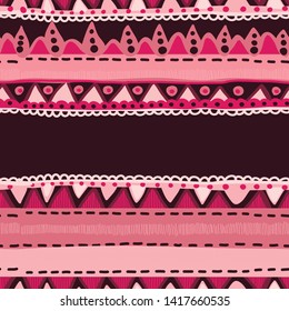 vector seamless pattern with abstract lines. geometric art print. fashion . memphis style design. ethnic hipster backdrop. Wallpaper, cloth design, fabric, paper, cover, textile. hand drawn.