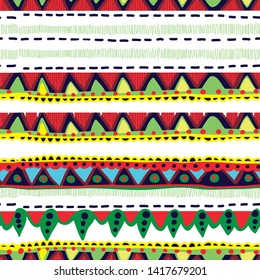 vector seamless pattern with abstract lines. geometric art print. fashion, memphis style design. ethnic hipster backdrop. Wallpaper, cloth design, fabric, paper, cover, textile. hand drawn.