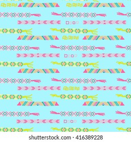 vector seamless pattern with abstract lines. geometric art print. fashion 80s-90s. ethnic hipster backdrop. Wallpaper, cloth design, fabric, paper, cover, textile. hand drawn.