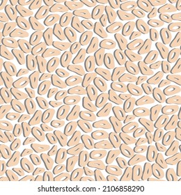 vector seamless pattern Abstract modern doodle shapes. Simple geometric pattern