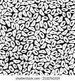 vector seamless pattern Abstract modern doodle shapes. Simple geometric pattern
