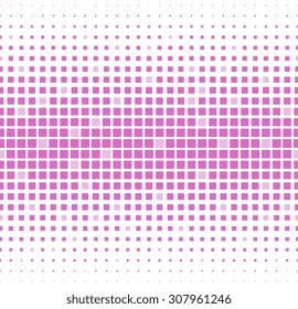 Vector seamless pattern. Abstract modern stylish texture. Pink colors of tiles