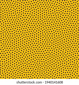 Vector seamless pattern. Abstract organic shapes texture. Monochrome tileable background with smooth natural maze. Trendy chaotic surface pattern design.